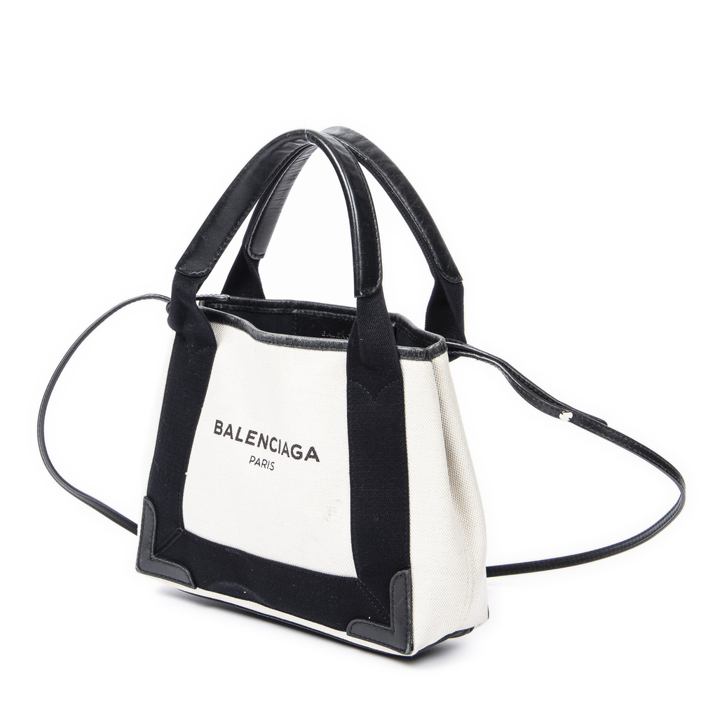 Balenciaga XS Navy Cabas - Picture 2 of 7